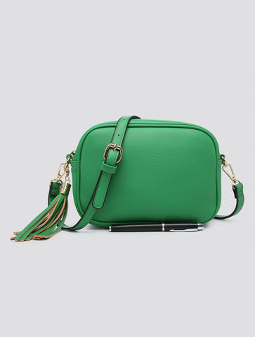 Cross Body Lozenge Bag | Green