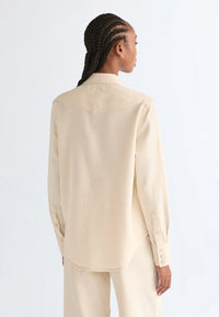Wrangler Classic Heritage Western Shirt | Natural