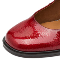 Tamaris | Heeled Patent Dolly Shoe | 22459 | Red