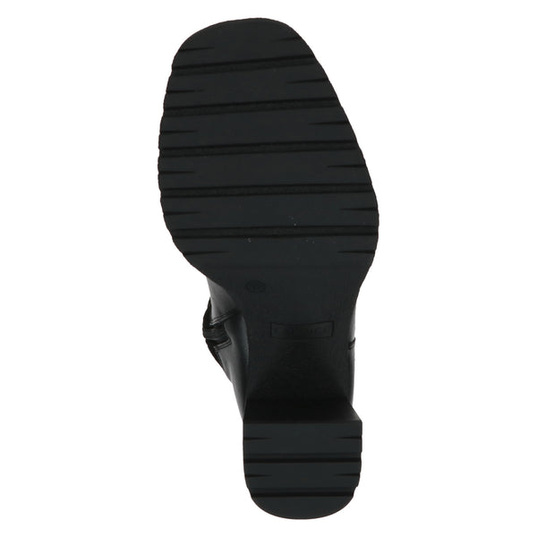 Caprice | Block Heel Stretch Long Boot | Black