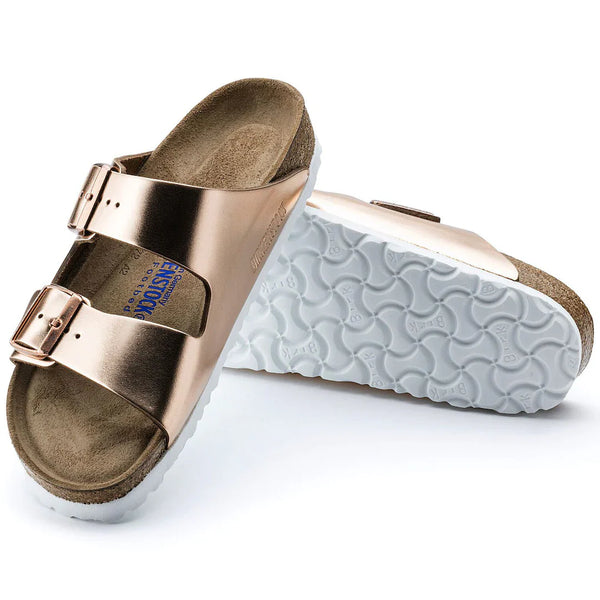 Arizona | Soft Footbed | Natural Leather | Metallic Copper