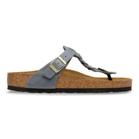 Birkenstock|Gizeh Braided
Oiled Leather|Basalt grey