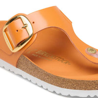 Birkenstock|Gizeh Big Buckle
Natural Leather Patent|High-shine kirkuma