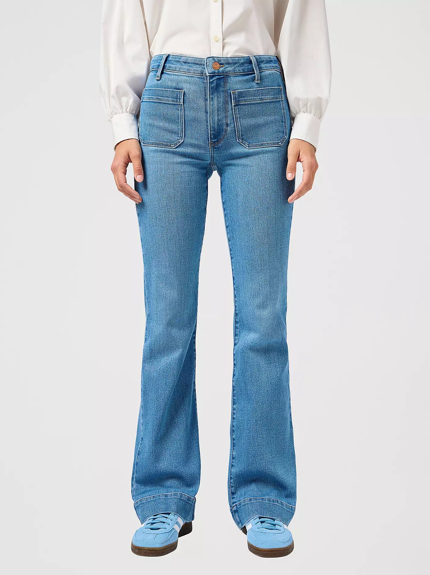 Retro Flare Jean | Velvet Sky