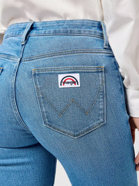 Retro Flare Jean | Velvet Sky