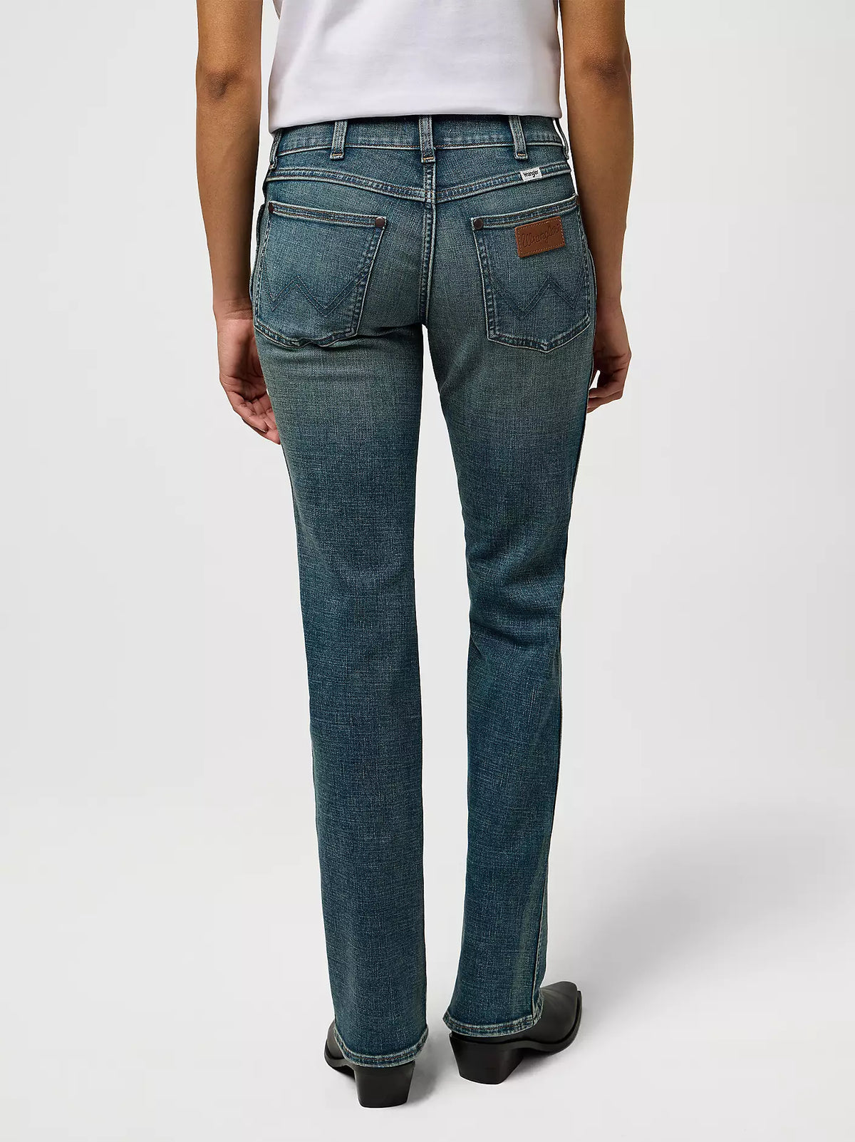 Low Rise Bold Boot Jean | Summit Shade
