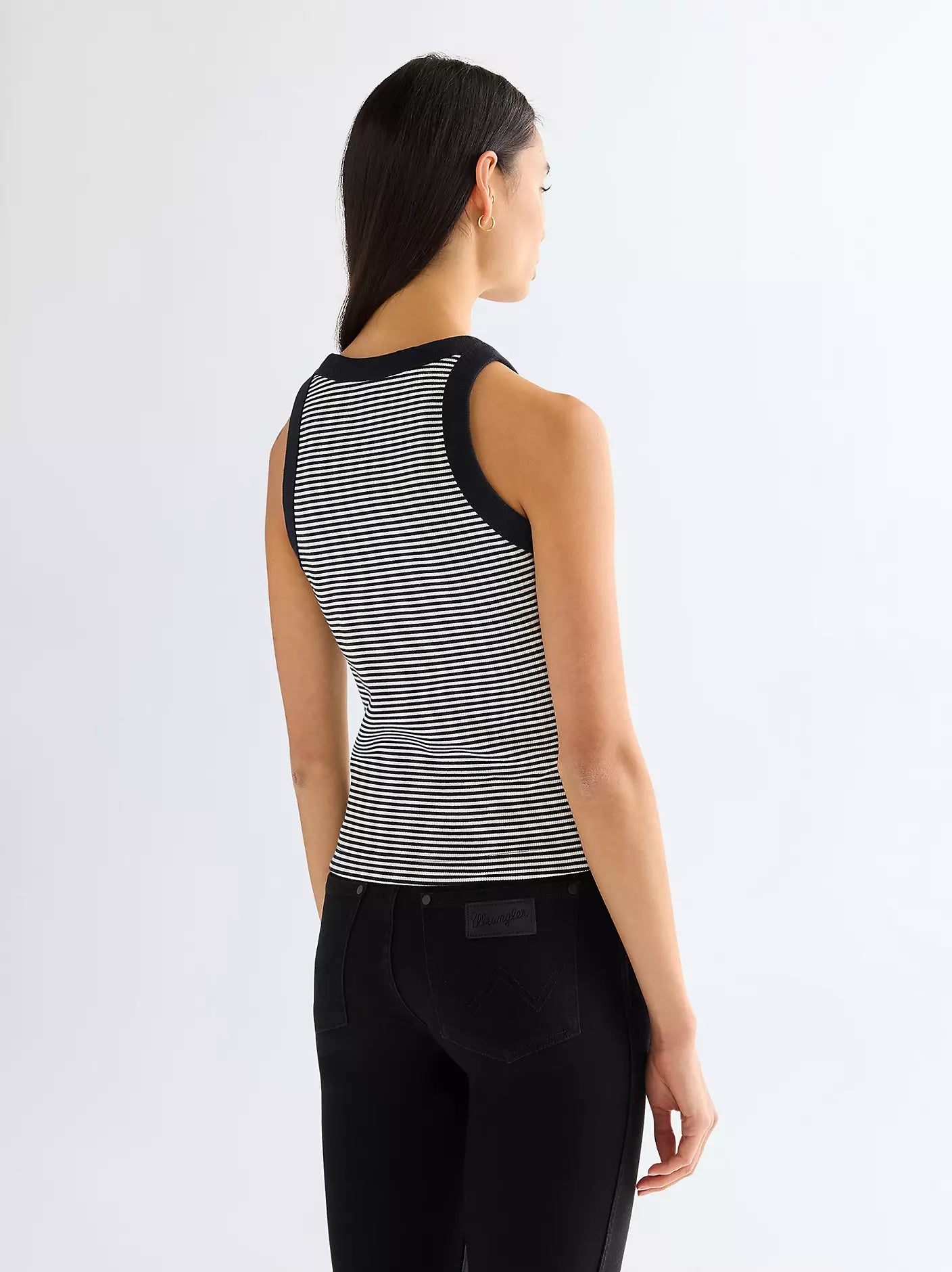 Slim Ringer Tank | Black