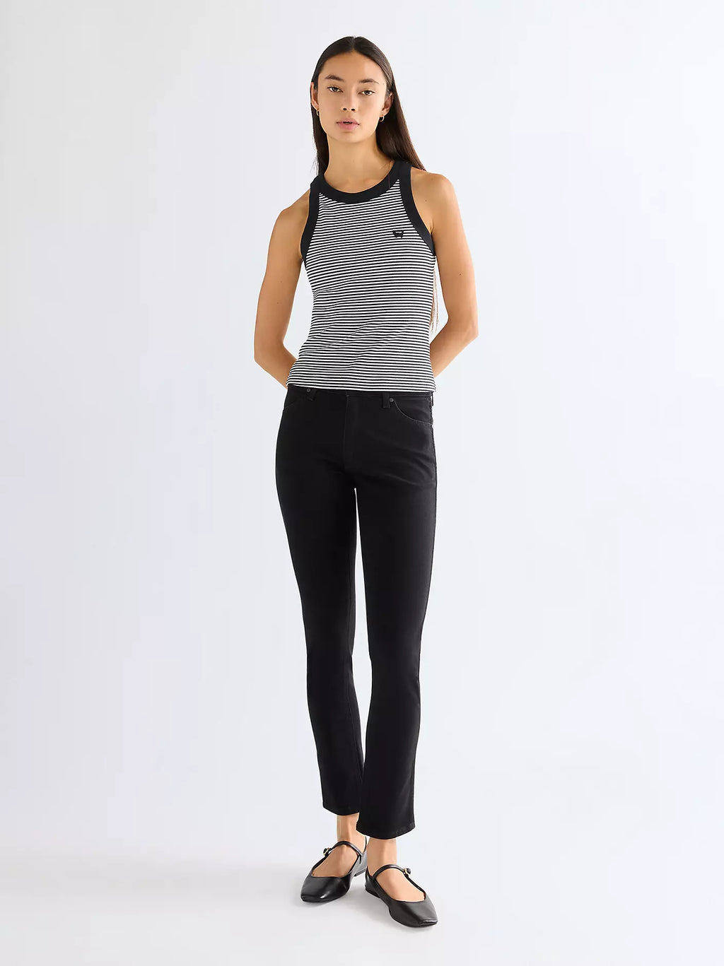 Slim Ringer Tank | Black