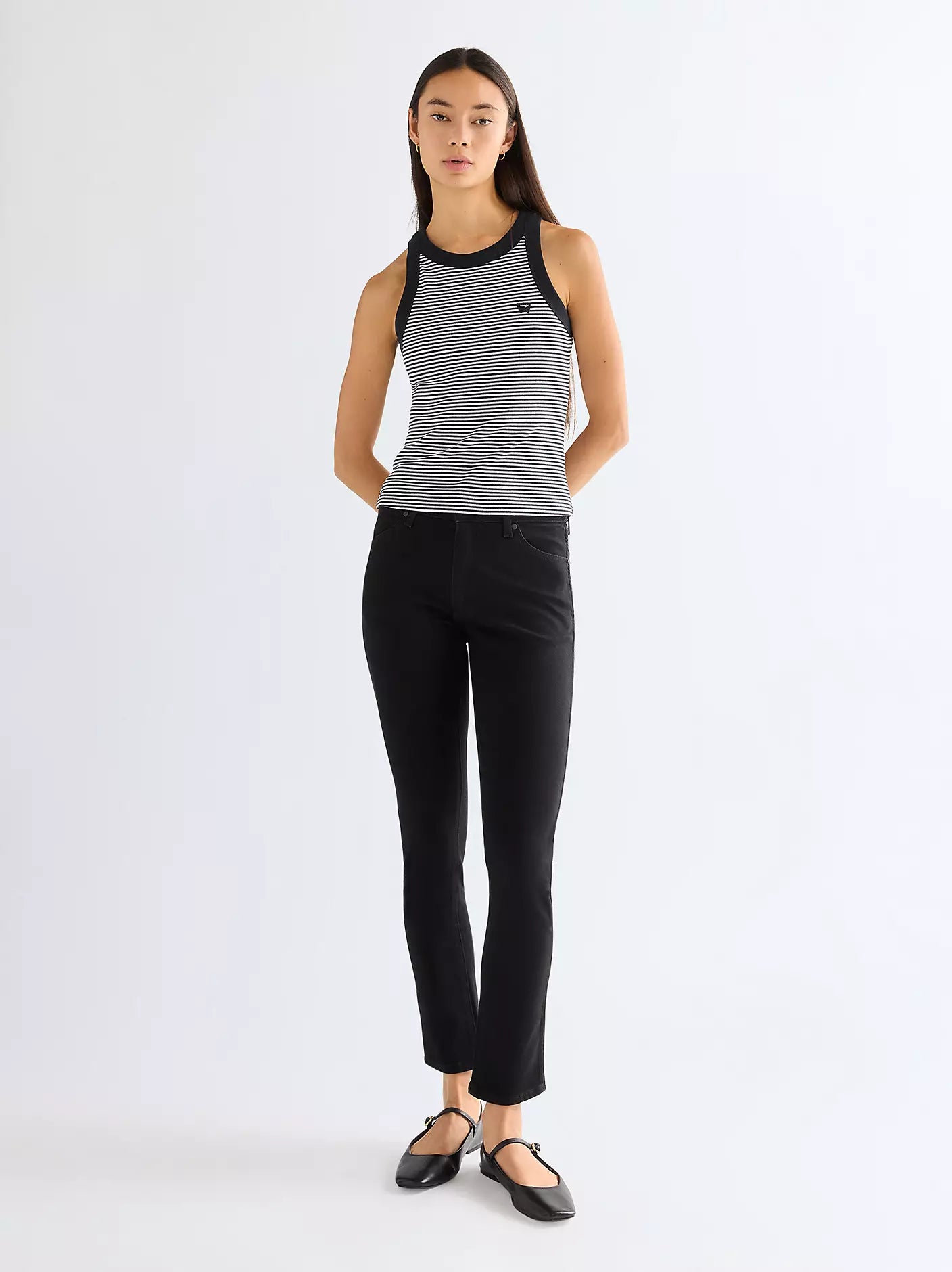 Slim Ringer Tank | Black