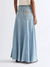 Relaxed Radiating Lightweight Maxi Skirt | Desert Sand