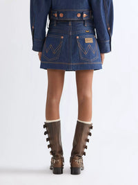 Regular Super Wrangler Raw Skirt