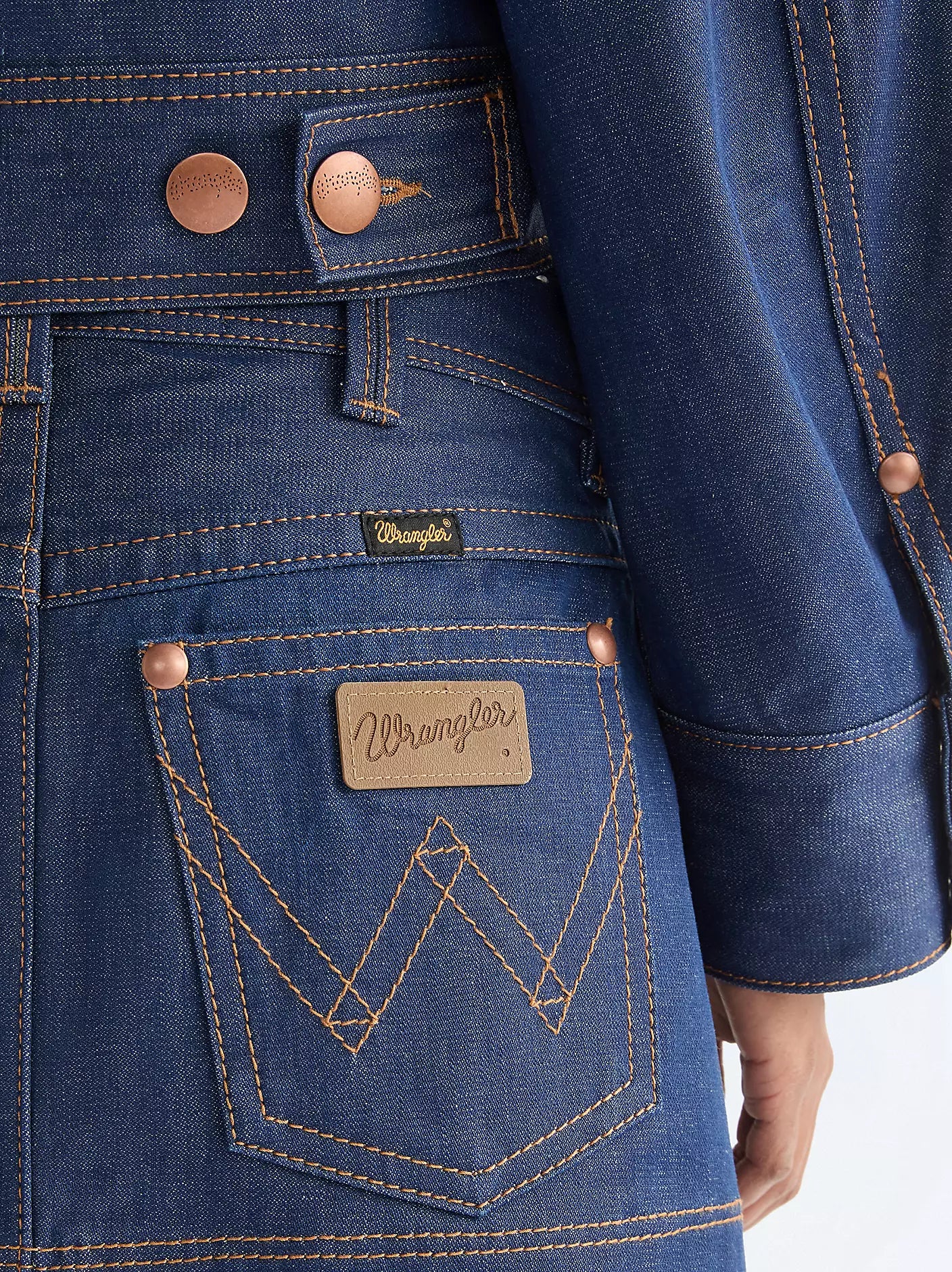 Regular Super Wrangler Raw Skirt