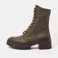 ART | York 1374 Chunky Lace Up Boot | Roma Khaki