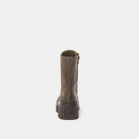 ART | York 1374 Chunky Lace Up Boot | Roma Khaki