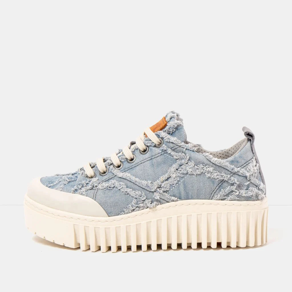 ART | 1534S Brighton Platform Trainer | Denim Jean