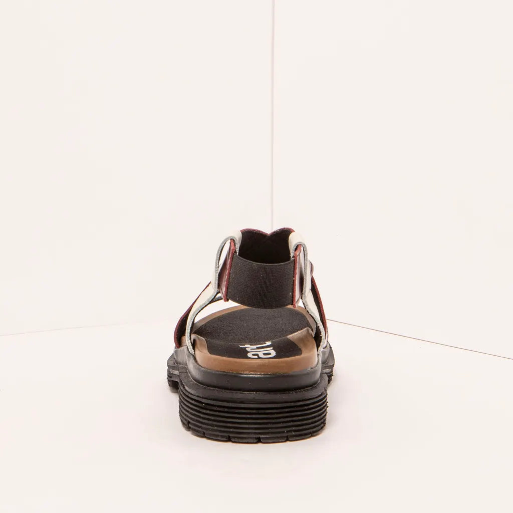 Art | Birmingham Sandal 1553 | Cream/Bordeaux