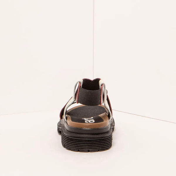 Art | Birmingham Sandal 1553 | Cream/Bordeaux