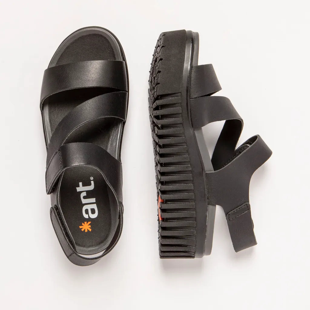 Art | Brighton Sandal 1573 | Nappa Black