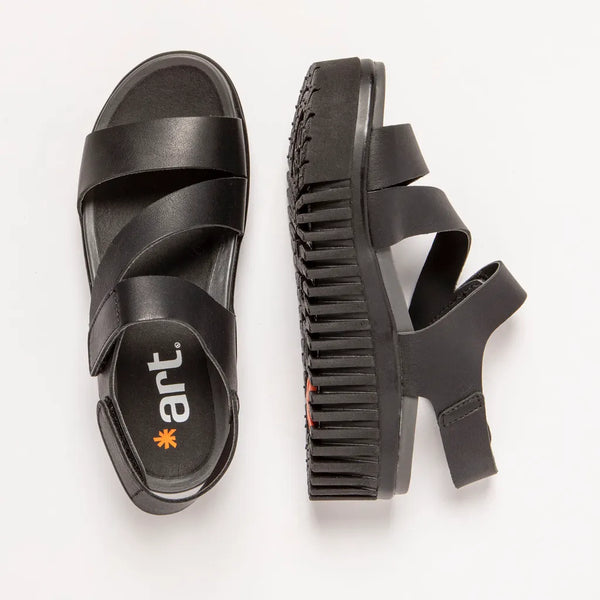 Art | Brighton Sandal 1573 | Nappa Black