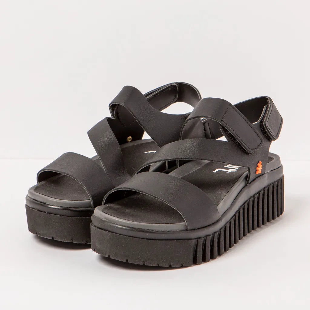 Art | Brighton Sandal 1573 | Nappa Black
