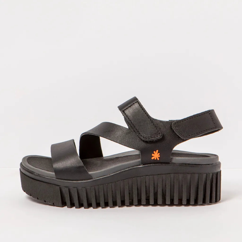 Art | Brighton Sandal 1573 | Nappa Black