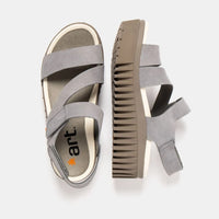 ART | 1573 Brighton Platform Sandal | Nubuck Denim