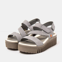 ART | 1573 Brighton Platform Sandal | Nubuck Denim