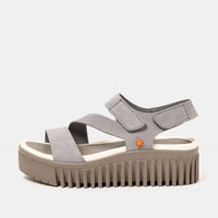 ART | 1573 Brighton Platform Sandal | Nubuck Denim