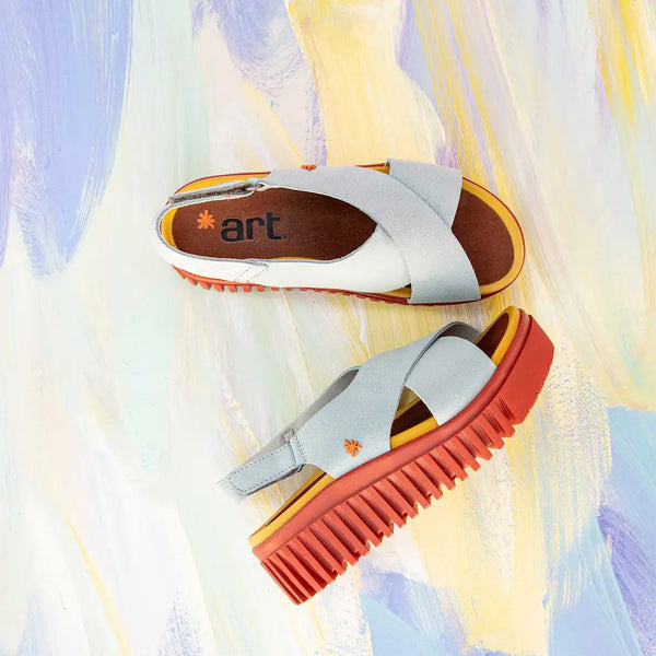 Art | Brighton Sandal 1574 | Hawaii Blue/Brick