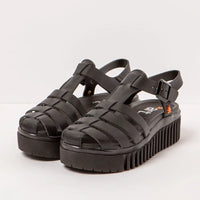 Art | Brighton Closed Toe Sandal 1575 | Black