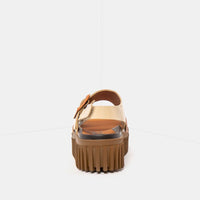 ART | 1578 Brighton Platform Sandal | Champagne/Flamingo