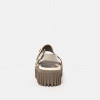 ART | 1578 Brighton Platform Sandal | Cinder/Pale Yellow