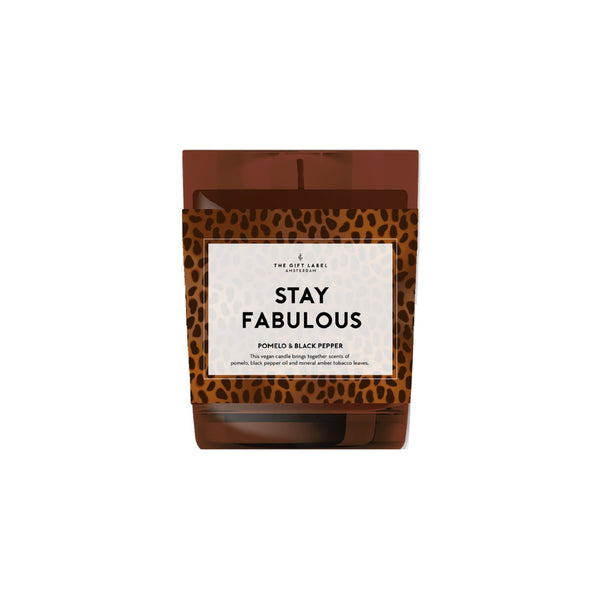 The Gift Label | Stay Fabulous Diffuser and Candle Gift Set | Pomelo and Black Pepper