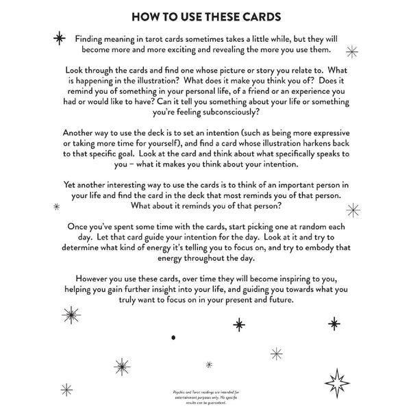 Eccolo | Your Dream Will Come True Tarot Card Deck | 78 Cards