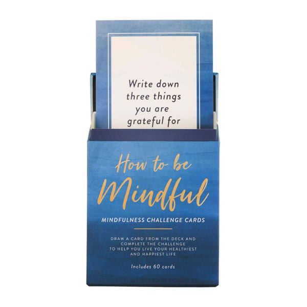 Eccolo | How to be mindful | Mindfulness Challenge Cards | 60 Cards
