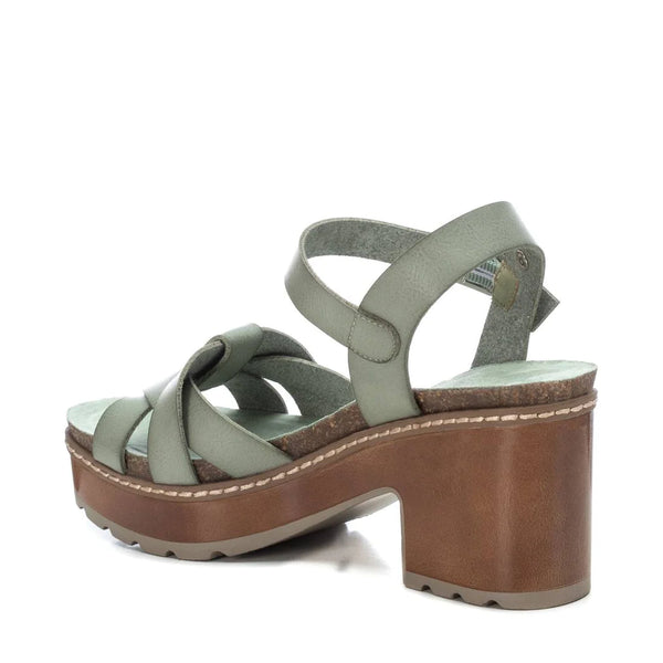 Platform Heeled Sandal | 170786 | Mint