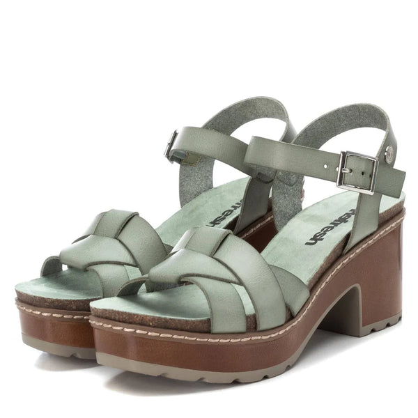 Platform Heeled Sandal | 170786 | Mint