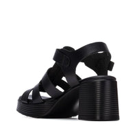 VEGAN Heeled Gladiator Sandal | 175095 | Black