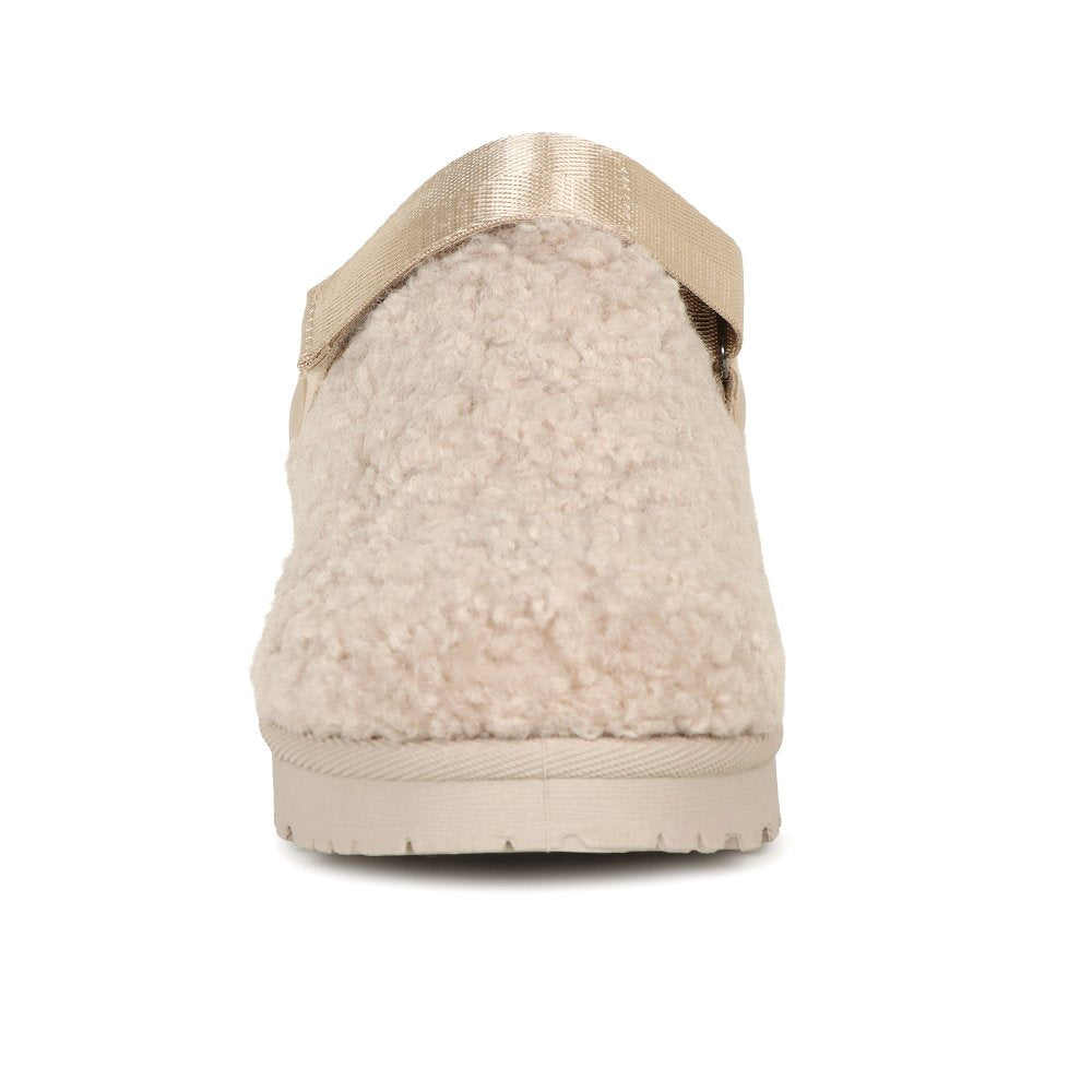 Lunar | Naples Fleece Slipper | Beige