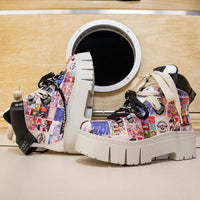 ART | Leeds 1769 Special Edition Anniversary Lace Up Boot | Multi