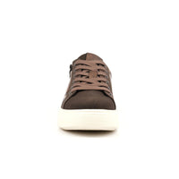 Brenda Leopard Metallic Trainer | Brown