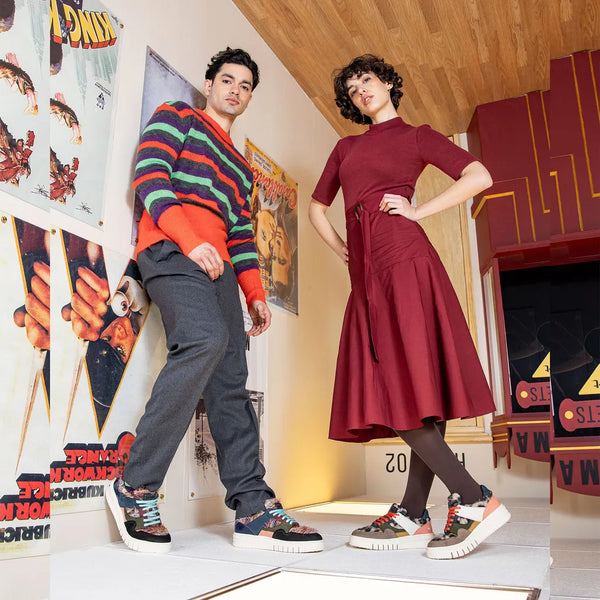 ART | 1788 Belleville Sneaker | Multi Leopard