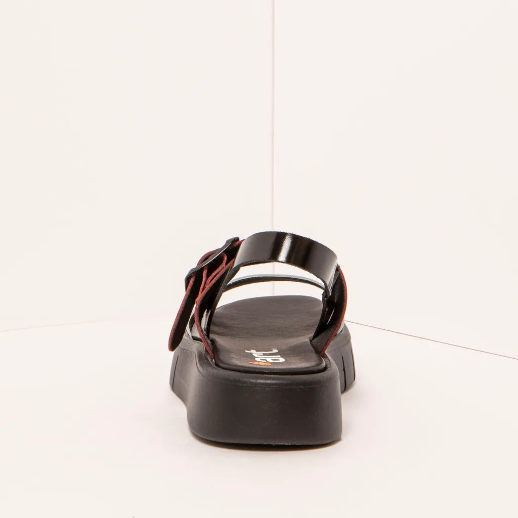 Art | Malaga Sandal 1857 | Bordeaux/Cream