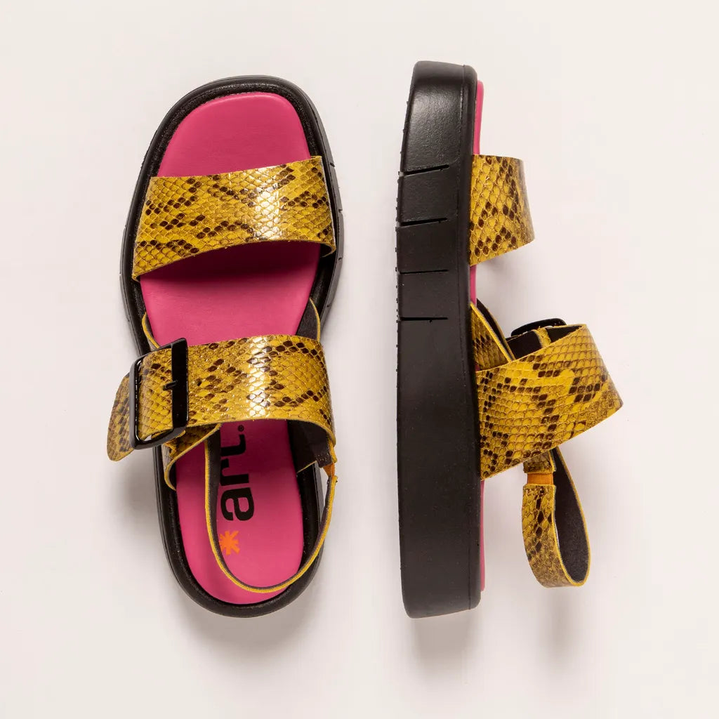 Art | Malaga Sandal 1857 | Multi Lemon Snake