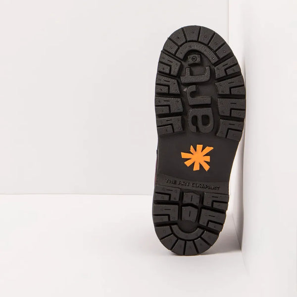 ART | 1895 Birmingham Nylon High Top Trainer | Bordeaux