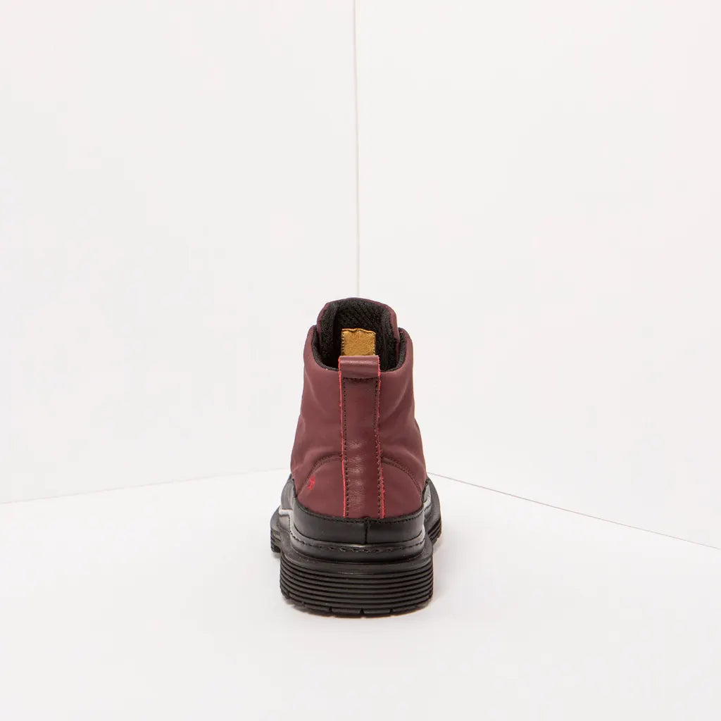 ART | 1895 Birmingham Nylon High Top Trainer | Bordeaux