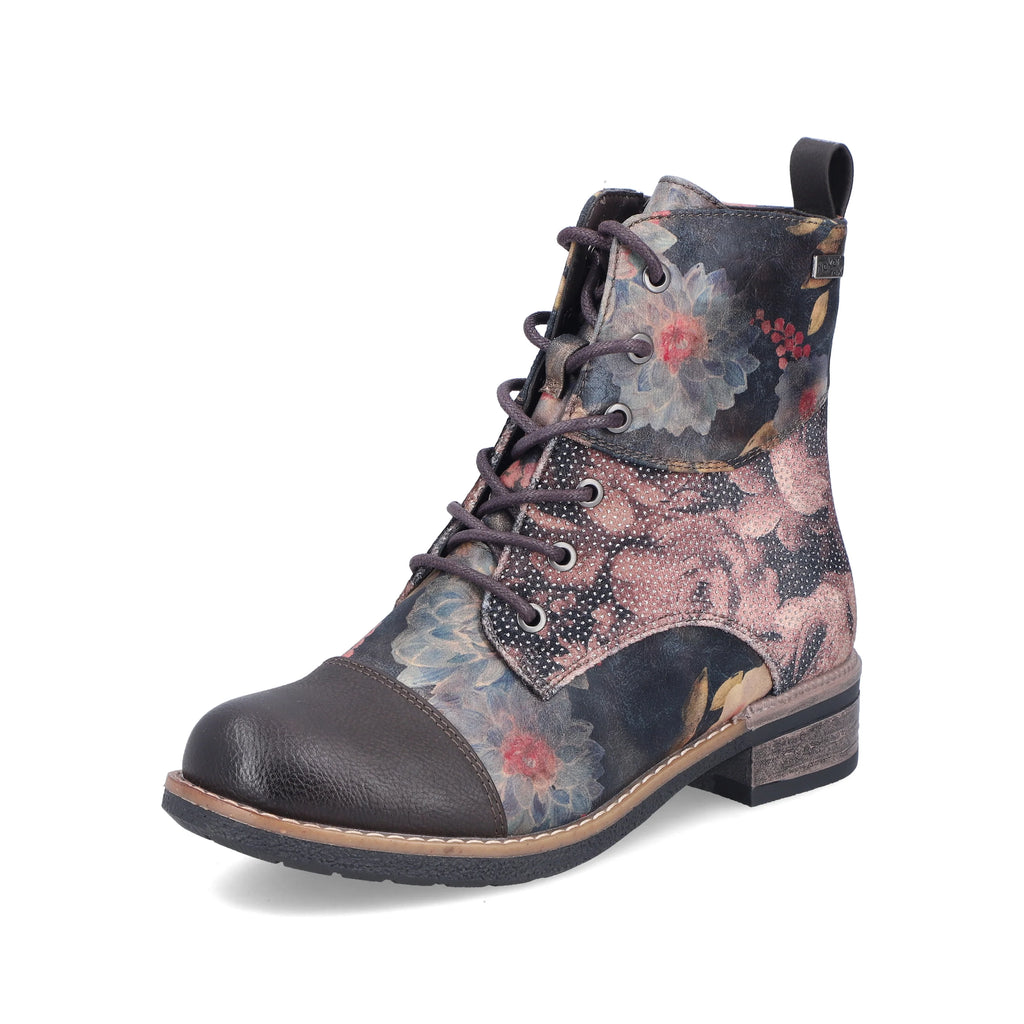 Rieker |94611-91 | Ankle Boot | Black Floral
