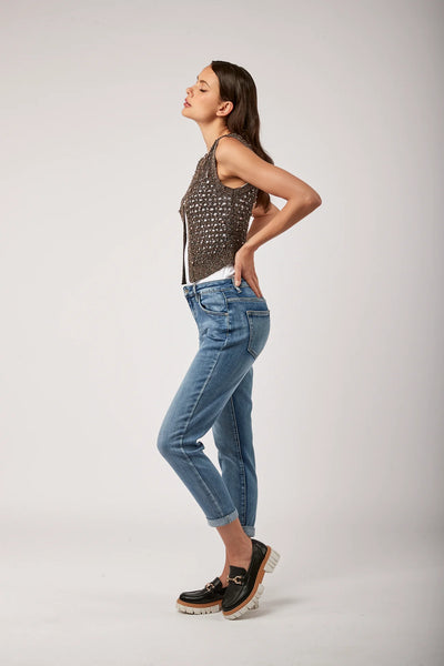 Toxik3 Boyfriend Jeans | Vintage Wash