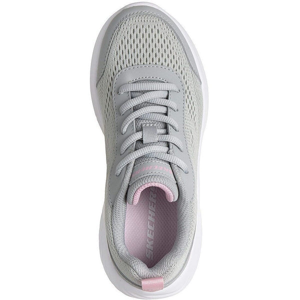 Skechers | Bounder Lace Up Sneakers | 303679L | Light Grey