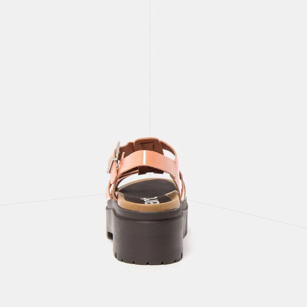 ART | Leeds 2042 Gladiator Sandal | Shiny Flamingo